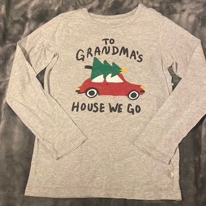 To Grandmas house we go Christmas shirt size 8